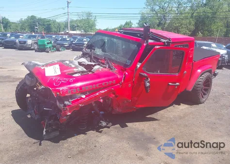 2021 Jeep Gladiator Rubicon 4X4 из США, поврежденный, VIN 1C6JJTBG4ML538371